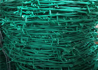 Dây thép gai bọc nhựa PVC đầy màu sắc 3 - 4 sợi Hàng rào an ninh 4 điểm
