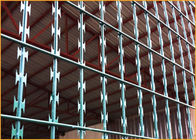 PVC mạ kẽm BTO 22 Dao cạo lưới hàng rào Phương pháp xoắn đơn