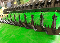 Đỉnh của hàng rào Cobra Metal Security Spike Topping Dao cạo Thiết kế 11cm